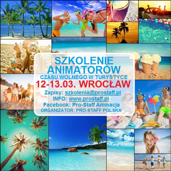 Szkolenie Animatorów Czasu Wolnego–Wrocław12-13.03